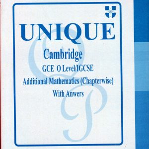 Unique Cambridge GCE O level IGCSE Additional Mathematics