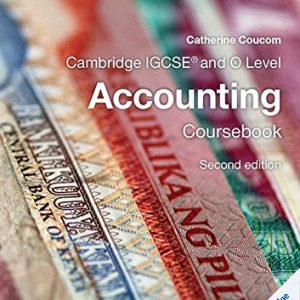 Cambridge IGCSE and O Level Accounting Coursebook