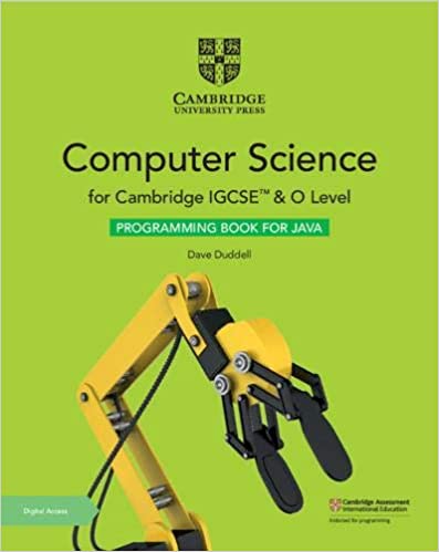 Cam. IGCSE & O Level Comp. Sci. Prog. Book for Java 2nd Ed.