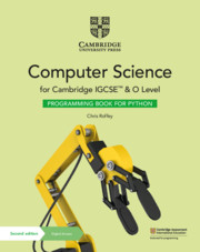 Cambridge IGCSE and O Level Computer Science Programming Book for Python