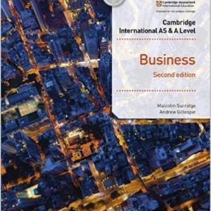 Cambridge Int. AS & A Level Business 2nd Edition