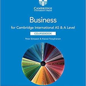 Cambridge Int. AS & A Level Business Coursebook 4th edition