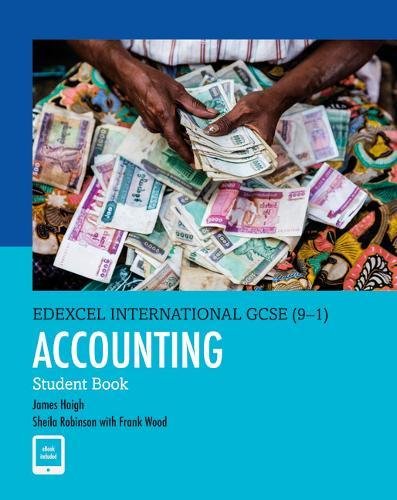 Edexcel International GCSE (9-1) Accounting Student Book