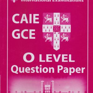 Cambridge International O LEVEL Economics Question Paper 1 & 2