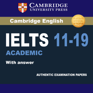 IELTS Academic Practice: Papers 11-19